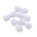 5Pieces Tube Ball Valve Quick Connect Fitting 3/8-Inch Push in Connector Valve Start RO Water System
