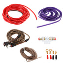 Car Audio Speaker Cable Wire Wiring 8GA Amplifier Subwoofer Installation Set