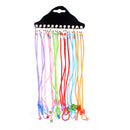 Generic Kids Elastic Eyewear Cord Glasses Neck Strap Eyeglass Holder 12PCS Colorful