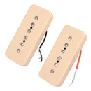Set of Single Coil P90 Soapbar Neck&Bridge Pickups for LP EPI Electric Guitar Parts