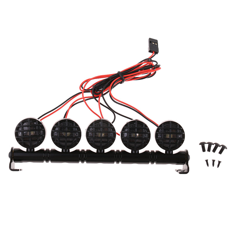 1/10 RC Car Bright 5 LED Light Lighting for HSP Traxxas RC4WD Rock Crawler