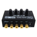 Portable Audio HIFI Headphone/Speaker Amplifier Earphone Pre AMP 4-channel