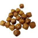 30 Pieces Natural Wooden Spacer Stripe Beads For DIY Jewelry Making Crafts