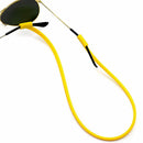 1pc Silicone Sports Glasses Sunglasses Strap Cord Holder for 8-12mm Yellow