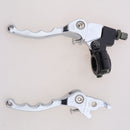 Adjustament Clutch Brake Cable Clutch Levers for Bosuer 110cc 140cc 125cc Dirt Bikes ATV, Left/Right Side