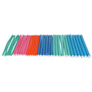 36pcs Hair Twist Flex Foam Perm Rods Magic Curlers Rollers Set for Hair Curling Styling Maker Mixed Color