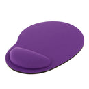 Ergonomic Rest Support Mouse Game Pad Gel Funny for Desktop NoteBook Purple