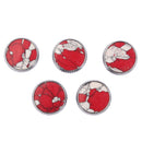 5pcs 16mm Professional DIY Trumpet Repair Parts Instrument Trumpet Cornet Valve Finger Buttons Music Lovers Gift