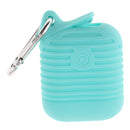 Silicone Protective Cover and Charging Skin Case for AirPods Green (Pack of 1)