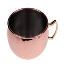 550ml Stainless Steel Copper Plated Beer Mug Bar Party Coffee Tea Water Drink Cup