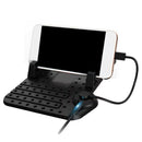 Car Charger Phone Holder Non-Slip Silicone Pad Mount Bracket for Android iOS