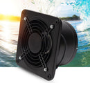 8 Inch Ventilator Extractor Exhaust Fans Blower Bathroom Kitchen Home Black
