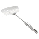 Stainless Steel Fried Fish Steak Pizza Chicken Wings Turner Slotted Spatula Kitchen Cooking Tool with Anti-scald Handle