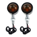 New Universal Two Sides Yellow Turn Signal Indicators Blinkers LED Lights