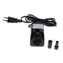 EU Plug Ultra Silent Aquarium Pond Submersible Pump Powerhead Fountain 10W