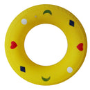 Kids Soft Tire Ring Outdoor Beach Water Float Toy PE Class Exercise Playground Sports Game Accs yellow
