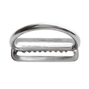 Scuba Diving Snorkeling 316 Stainless Steel D Ring Weight Belt Keeper For 2" Webbing