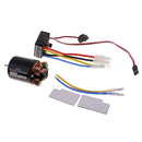 540 45T Brushed Motor with 60A Waterproof Brushed ESC for 1/10 RC Car Truck Parts