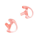 2pcs Soft Gel Tips Earbug Earhead for Air Acoustic Tube Earphone Earset 1.9x2.4cm