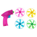 5pcs Colorful Flying Saucer Launcher Set Space Disk Toy Kids Child Developmental Play and Learn