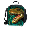 Portable Insulated Thermal Cooler Cute Dinosaur Design Lunch Box Office School Carry Tote Picnic Case Storage Bag