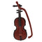 1/12 Dollhouse Miniature Musical Instrument Plastic Violin Model Figures Toy Accessory