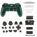 Joystick Controller Case Shell Cover+ Buttons for PS4 DualShock Green