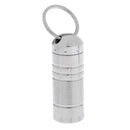 Titanium Waterproof Anti Rust Mini Toothpick/Earpick/Capsule Holder, Portable Outdoor Keychain Box