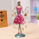 Modern Girl Jewelry Display Stand Rack Dressing Table/Counter Display Necklace Rings Holder Organizer