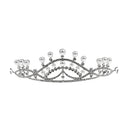 Bridal Princess Pearl Crystal Tiara Wedding Headband Crown Hair Accessories