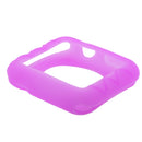 For Apple Watch Case, iWatch TPU Screen Protector All-around Protective Ultra-thin Cover for New Apple Watch series (42mm) Purple