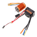 Waterproof F540 3300KV Brushless Motor 45A ESC for 1/10 RC Car Truck Crawler High quality
