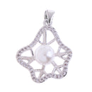 Chic Crystal Pearl Necklace Pendant Wedding Bride Party Prom Fashion Jewelry