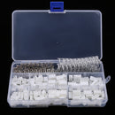560 Pieces 2Pin 3Pin 4Pin 5Pin 2.54mm Header+Terminal+Housing Connector Kit
