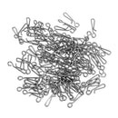 100Pcs Fishing Tackle Braid Knotless Connectors Fishing Line Wire Connector