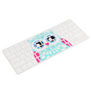 Owl Silicone Pattern Keyboard Cover Keypad Skin Protector for US Layout Macbook