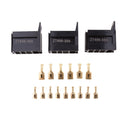 3 Set Universal Car Truck Boat 30A Car Relay Socket 5-Pin Connector Terminal