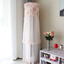 Japanese Floral Lace Cylindrical Air Conditioner Cover Cute Lace Cabinet Cover Indoor Protector