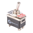 DPST 4 Terminals ON OFF Toggle Flick Switch Car Dash Parts Circuit Control