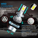 H7 COB LED Bulb HID White Hi/Lo Beam Motorcycle Headlight 6000K High Power