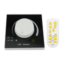 Adjustable 500W Wireless Knob Type Stepless Dimming + Remote Control Dimming Switch