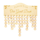Wedding Guest Book Alternative Wood Round Sign Guest Book Drop Box Top