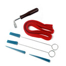 Professional Piano Tuning Hammer Wrench Lever Mute Temperament Strip Kit Hand Tools Pack of 6