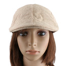 Womens Fashionable Comfortable Lightweight Beret Hat Sun Hat Summer Clothing Accessory Khaki