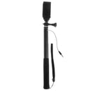 Selfie Stick Surfing Diving Extendable Self Pole For Camera Cell Phone Black