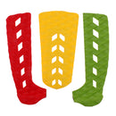 3 x Durable Surfboard Traction Pad Soft Skimboard Tail Pad Stomp Pad for Surfing Skimboarding Funboard