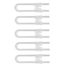 5x Baby Cupboard Cabinet Safety Locks Proofing Door Drawer Fridge U Shape