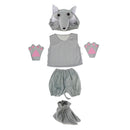 Kids Animal Costumes Boys Girls Pajamas Fancy Dress Outfit Cosplay Children
