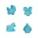 DIY Toys Cookie Cake Cutter Fondant Plunger Decorating Mold 3-5cm
