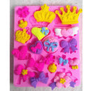 Silicone Cake Mold Fondant Mould Decorating Candy Cookies Chocolate Pastry Baking Mold Ice Baking Tool DIY Bowknot Pattern